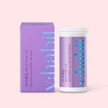 [브이해빗] 브이쉐입 호박발효 붓기케어 파브자임 나트륨노폐물배출 다리붓기 호박즙대용(60정), 단품, 단품