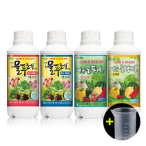 대유 물푸레 1호 2호 세트 500ml 수경재배 액비 엽채류 과채류 화훼류, 물푸레 2호B(과채류)