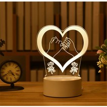 영업중 OPEN LED 오픈 네온 사인 24 보드 간판 광고판 3D 램프 아크릴 USB 야간 조명 램프크리스마스 크리스마스 장식 홈 침실 생일 결혼 선물 164EA 7, 22 22 - Pull hook
