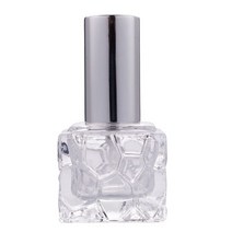 Refillable Bottle Mist Sample Vial Travel Perfume Press Bottl Cosmetic Container Liquid Sprayer Perf, 01 silver