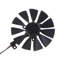 90mm T129215BU 7Pin 저소음 VGA 팬 그래픽 카드 냉각 GTX1080Ti R9 390X 39012V 0.5A USB 전원