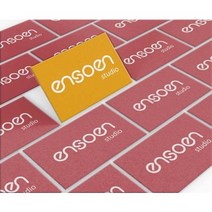명함 제작 디자인무료 500매 기본명함 명함인쇄 일반명함, 무코팅 양면1000장, 15 브라운