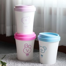 어느곳에도 종량제쓰레기 인테리어휴지 스윙미니휴지통 페달휴지 화장실휴지 음식물쓰레기 배치할수있는 분리수거함 압축휴지 BT21 대형쓰레기 W6419C8 휴지통_슈키외 8가지 옵션, 휴지통_슈키