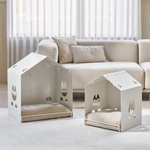 [국내생산] 펫룸 펫스테이트 하우스 (PETSTATE HOUSE/반려동물 하우스), 핑크베이지