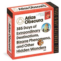 Atlas Obscura Page-A-Day Calendar 2023: 365 Days of 엑스트라ordinary Destinations Bizarre Ph이앤오mena and