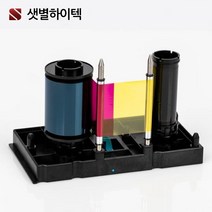 IDP SMART81 카드프린터 칼라리본 전사필름 카트리지 세트, 1개, SMART-81D Set 01