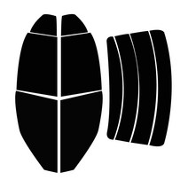 두일테크 아반떼 측후면 세트 열차단 썬팅필름 HD MD AD XD, 5%(가장진한농도), 4.아반떼XD 4D(00-03), 현대