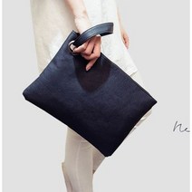 핸드스트랩 가죽 클러치백 캐주얼가방