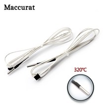 1pc 3D 프린터 부품 HT-100K ntc 서미스터 온도 센서 100K Ohm NTC 3950 고온 필라멘트 용 케이블, 02 XH2.54 Terminal 2M