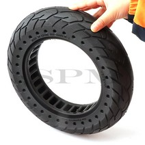 타이어 방폭 10 인치 10x2.125 솔리드 전기 스쿠터 밸런스 자동차 수리 액세서리 용 튜브리스