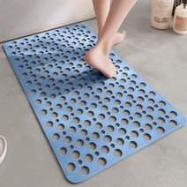 욕실 미끄럼방지 매트 화장실 욕조 바닥 미끄럼방지 패드, 1개, 블루