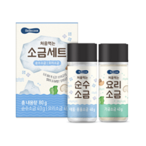 베베쿡 처음먹는 소금세트 순수+요리 소금 반찬, 베베쿡 소금세트(순수소금+요리소금)