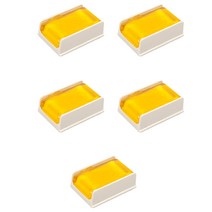 5pcs 화이트 나비 로진 그리스 피치 마찰 - 바이올린 비올라 첼로 보우 현악기에 대 한 rosin 내구성, 하나, 화이트 케이싱