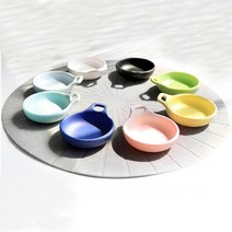 소스볼 예쁜종지 토종장류 젓갈 잼 캠핑 플레이팅 식기, 그린