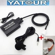 Yatour 오디오 블루투스 키트 자동차 Mp3 플레이어 렉서스 도요타 캠리 Corolla RAV4 Vitz Avensis 탐색 핸즈프리 Atapter