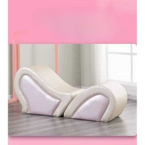 러브 체어 성인용 모텔 호텔 가성비 바운스 체위 의자, 러브체어분홍색덮개
