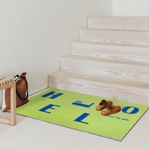 현관 바닥 베란다 장판 시트지 신발 안전화 털이개 흙먼지 매트 방지 오염 논슬립 코일, 80X120cm, B타입