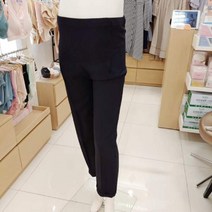 마더피아HY 임부복 임산부 산전산후겸용 카브라 봄.여름 정장바지 RBO181BS