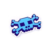 [PP2] 레고(SKULL) 프린팅패치 - (프린팅 패치/실사패치/브로치와펜)