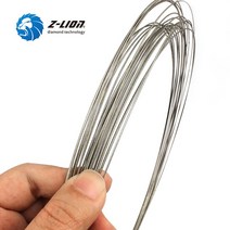 Z-LION D1mm 다이아몬드 와이어 톱 길이 2m 전기 도금 대처 톱 화강암 대리석 쥬얼리 목재 절단 와이어 다기능 Fret Saw, 01 1mm, 01 Length 2m
