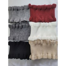 여성 골프넥워머 겨울 목토시 쁘띠 니트 목도리