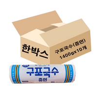 구포국수 방울이 중면, 1400g, 10개