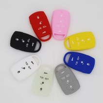 카니발 그랜드카니발 3버튼 5버튼 리모컨 실리콘 케이스, 블루