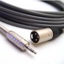 카나레 XLR(수) - 3.5 스테레오 케이블 1M [L-4E6ATG
