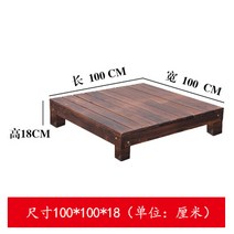 조립식 평상 들마루 방부목 원목 데크 diy 야외 옥상 테이블, 1㎡, 100x100x18cm플랫폼