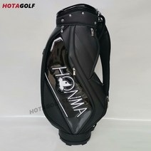 새로운 남자 여자 혼마 골프 가방 PU 방수 골프 전문 가방, 블랙, 블랙