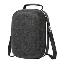 PS VR2 핸들 호스트 액세서리와 호환되는 여행용 운반 케이스 지퍼 및 손잡이가 있는 휴대용 보관 가방, 한개옵션1, 01 Black