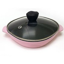 알루아트 IH 사각 세라믹 양수냄비 그릴팬 국산제작, ST 그릴팬 20cm