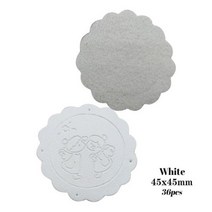 천사 로고 손으로 만든사랑 가죽 레이블사랑 선물 신발 바느질 태그 레이블손으로 만든, 07 White labels 36pcs