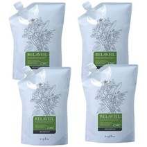 Napura Liravale CMC 샴푸 33.8 fl oz (1000 ml) x 4