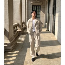 린넨 셋업