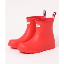 HUNTER 헌터 부츠 ORIGINAL PLAY BOOT SHORT - 레드