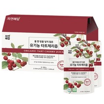 [자연식탁체리] 자연해답 유기농 타트체리즙, 1박스 (30포)