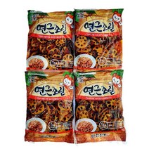 반찬단지 연근조림 (선택), 4개, 1kg