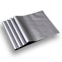 EPD359905튼튼한 LDPE 택배봉투 45X55cm+4cm 100장(0.1mm), 실버_ 두께_0.1mm, 색상-실버_ 두께_0.1mm