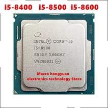 i5-8500인텔 코어 i58400 i5 2.8 GHz altı çekirdekli iplik CPU İşlemci 9M 65W LGA 1151, 02 i58500
