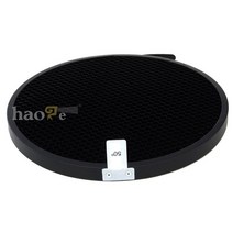 플래시디퓨저 촬영소품 Haoge-50 도 알루미늄 허니콤 그리드 프로포토 줌 리플렉터 2 용 홀더, 한개옵션0