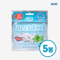 퍼지락 자일리톨 무설탕 캔디 40g x 5봉, 5개