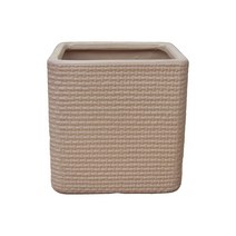 사각바구니 토분, 15 cm