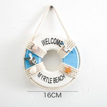 300일 셀프촬영 배경 소품 앨범 용품 해양 장식튜브 구명튜브, 16CM스카이블루