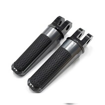 REALZION 오토바이 앞 발 페그 패드 페달 발판 Footpeg For YAMAHA FJR 1300 FZ1 FZ400 FZ6R XJR400 YZF 1000 R1 YZFR, 회색
