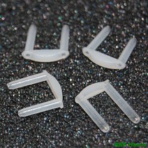 200PCS 배드민턴 라켓 라켓-그로밋-아일렛 2 가지 유형의 그로밋 답장, 01 white long grommet