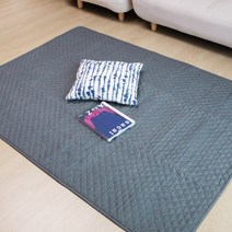 한일의료기 전기매트 거실용 탄소매트 그레이, 더블(145cm x 195cm)
