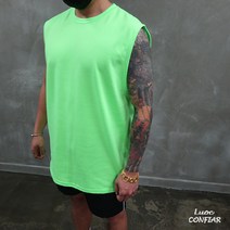 콘피아르 컬러풀 오버핏레이어드 민소매나시 TC3202