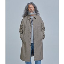 FRIZMWORKS OVERSIZED BALMACAAN COAT HOUNDTOOTH