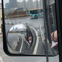 다파요 사이드미러 보조거울 사각지대 차선변경 와이드미러 거울 백미러, 대형(95mm)
